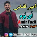 دانلود آهنگ امیر فضلی ای بوم